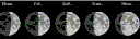 Five-Day Mooncast from Weather24.com