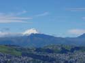 Quito with Volcano Cotopaxi in the distance